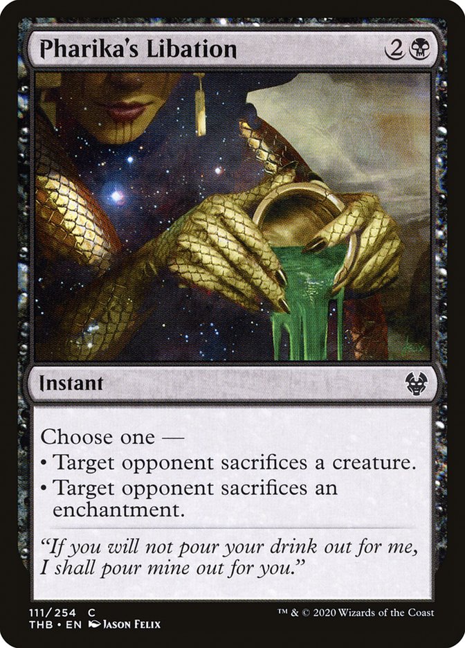 MTG: Theros Beyond Death 111: Pharikas Libation 