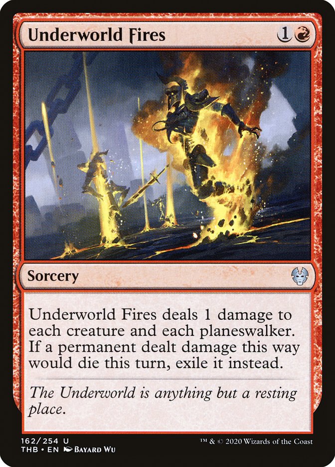 MTG: Theros Beyond Death 162: Underworld Fires 