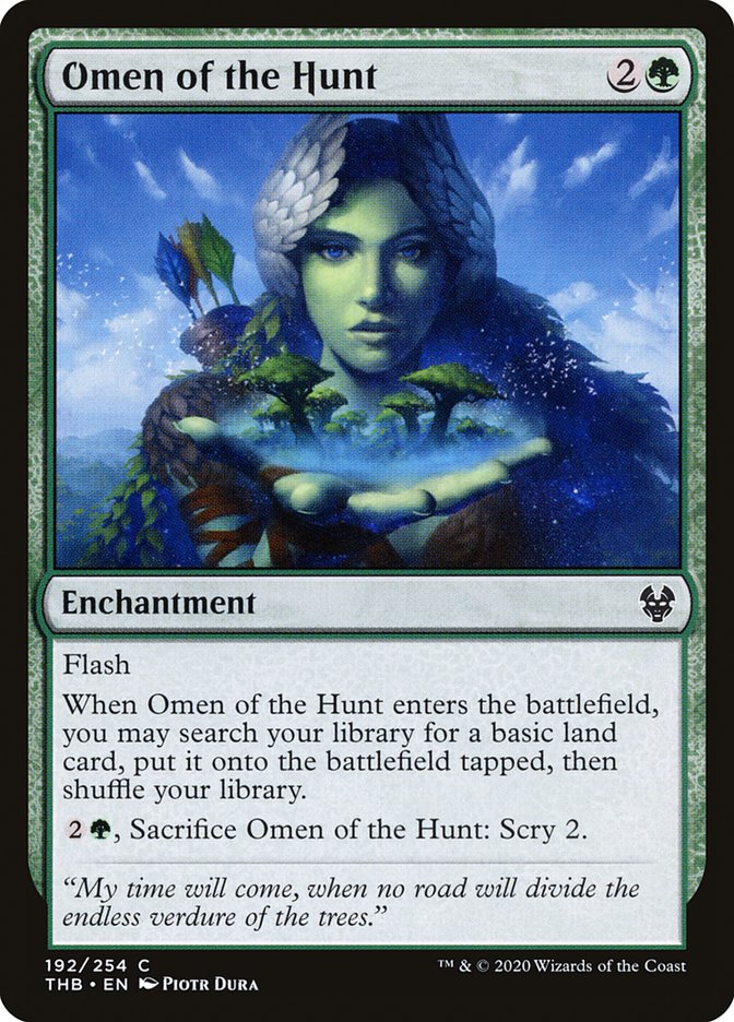 MTG: Theros Beyond Death 192: Omen of the Hunt 