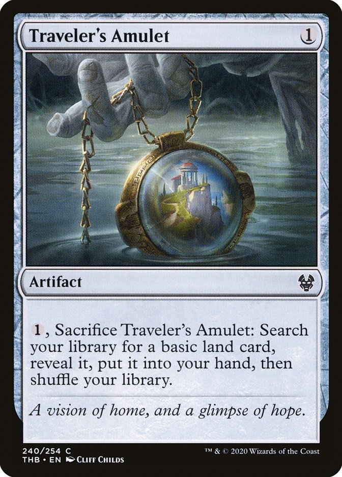 MTG: Theros Beyond Death 240: Travelers Amulet 