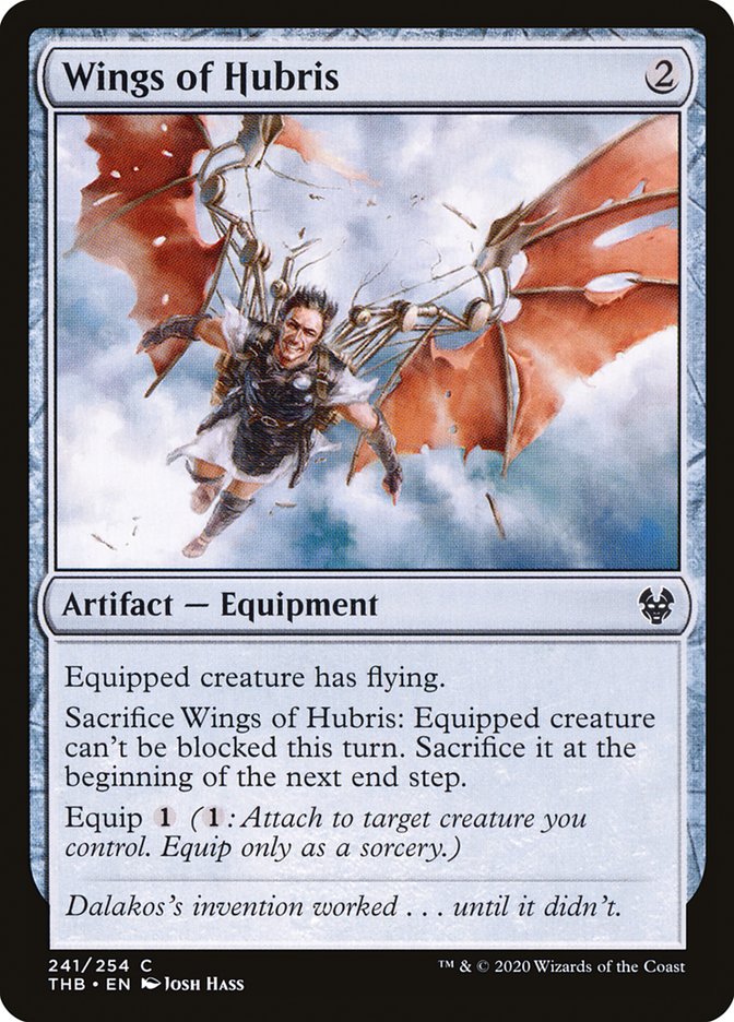 MTG: Theros Beyond Death 241: Wings of Hubris 