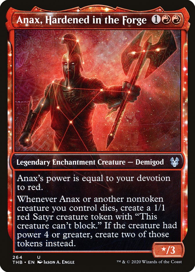 MTG: Theros Beyond Death 264: Anax, Hardened in the Forge 