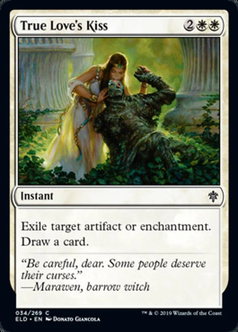 MTG: Throne of Eldraine 034: True Loves Kiss 