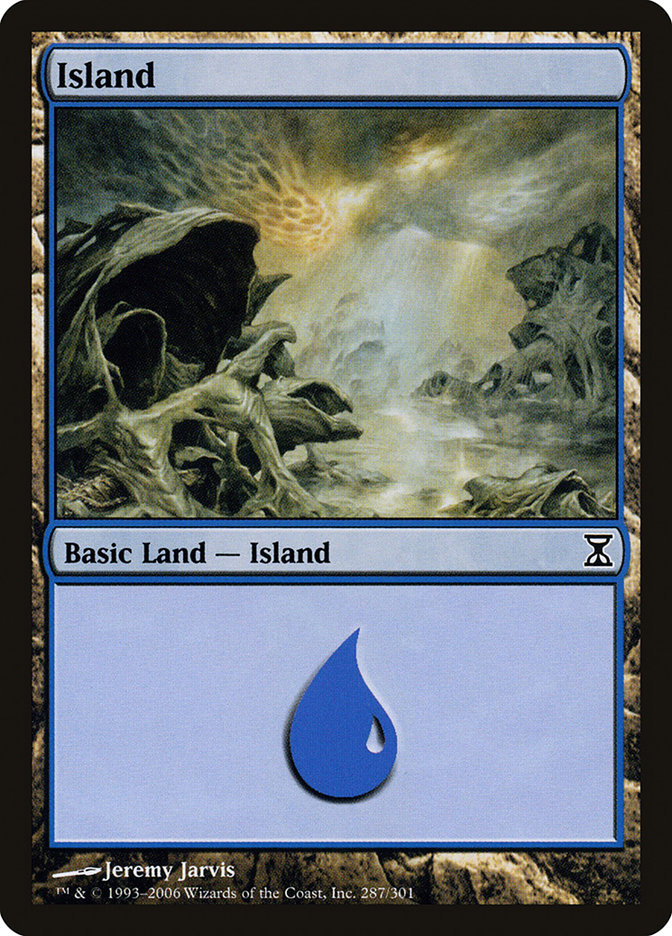 MTG: Time Spiral 287: Island - Foil 