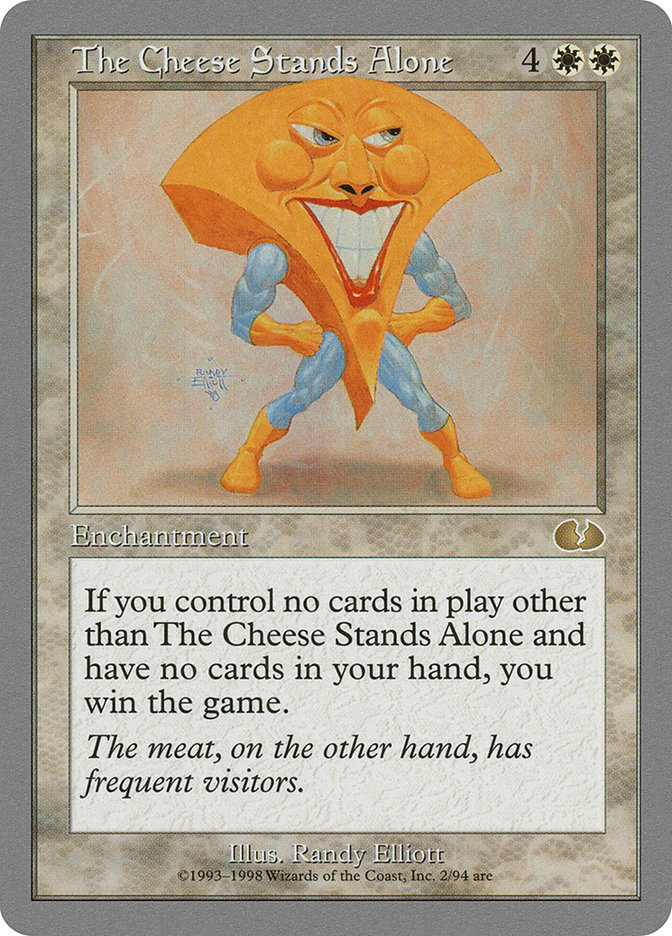 MTG: Unglued 002: The Cheese Stands Alone 