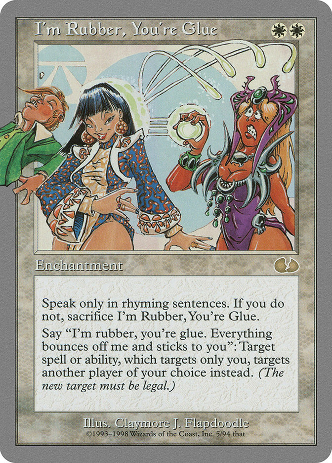 MTG: Unglued 005: Im Rubber, Youre Glue 