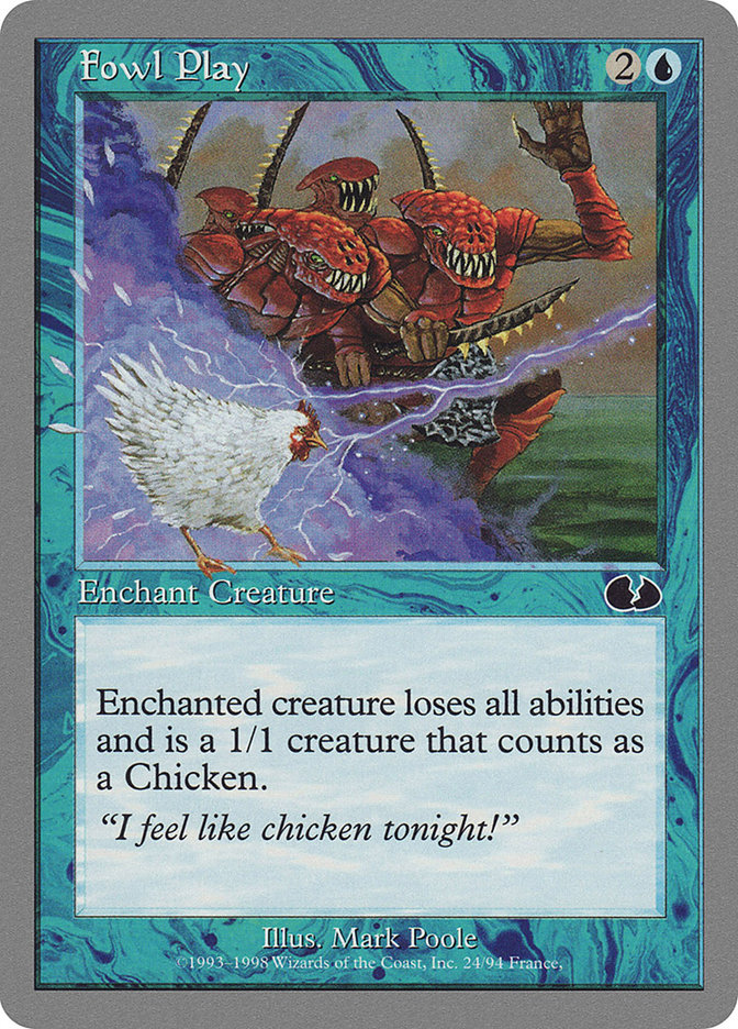 MTG: Unglued 024: Fowl Play 