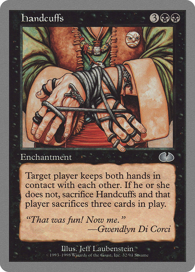 MTG: Unglued 032: Handcuffs 