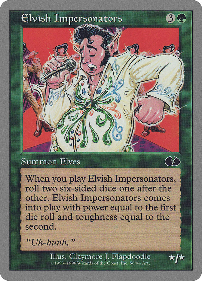 MTG: Unglued 056: Elvish Impersonators 