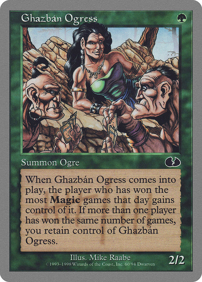 MTG: Unglued 060: Ghazbán Ogress 