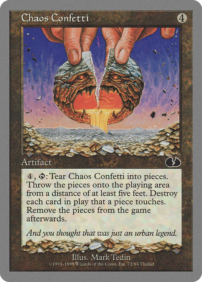 MTG: Unglued: Chaos Confetti 