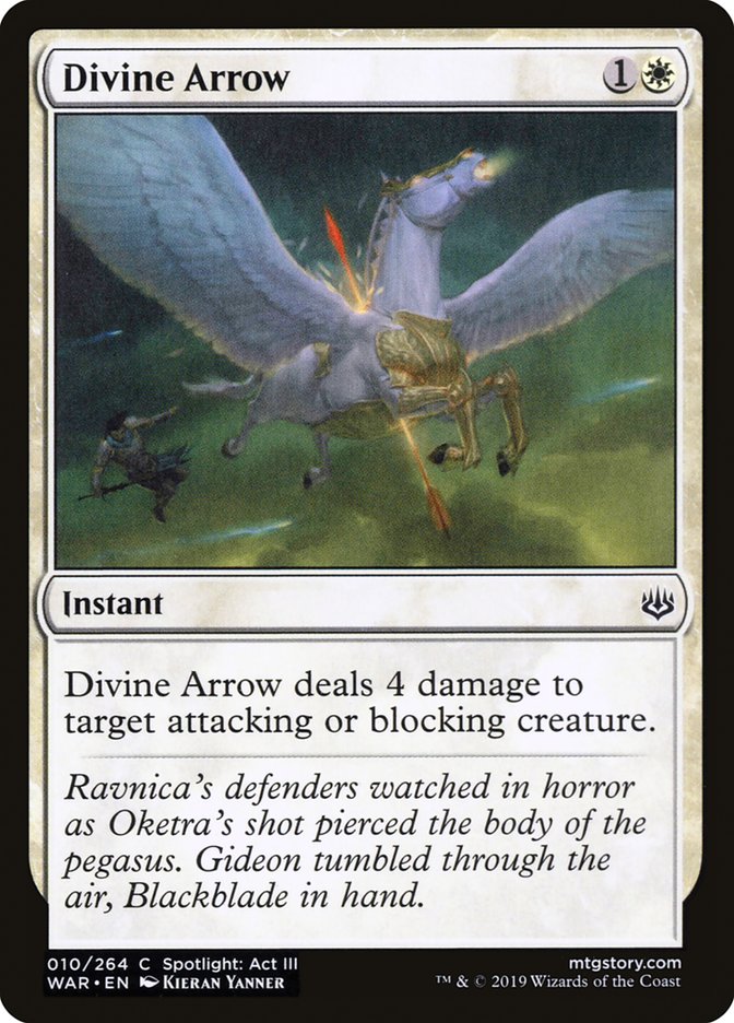 MTG: War of the Spark 010: Divine Arrow 