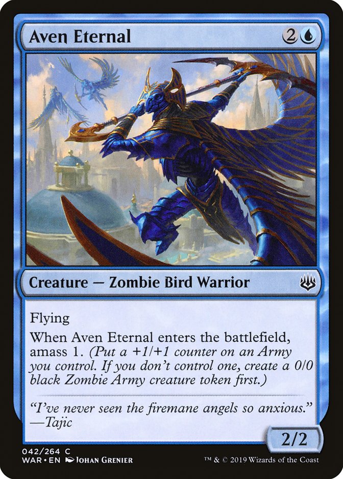 MTG: War of the Spark 042: Aven Eternal 