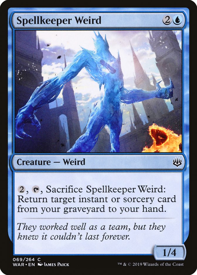 MTG: War of the Spark 069: Spellkeeper Weird 