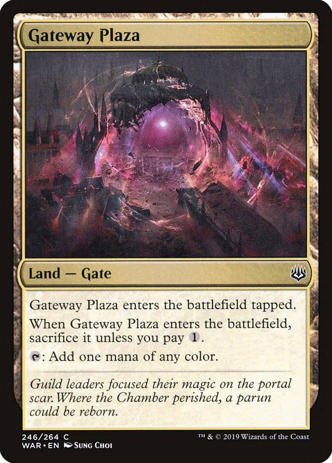 MTG: War of the Spark 246: Gateway Plaza 