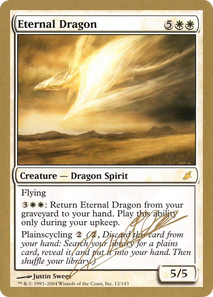 MTG: World Championship Decks: Eternal Dragon (2004 Julian Nuijten) 