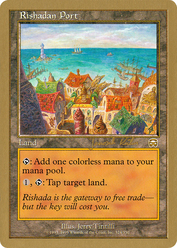 MTG: World Championship Decks: Rishadan Port (2000 Janosch Kuhn) 