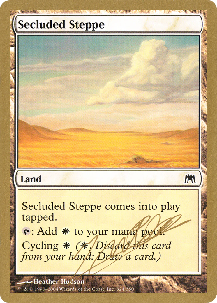 MTG: World Championship Decks: Secluded Steppe (2004 Julien Nuijten) 