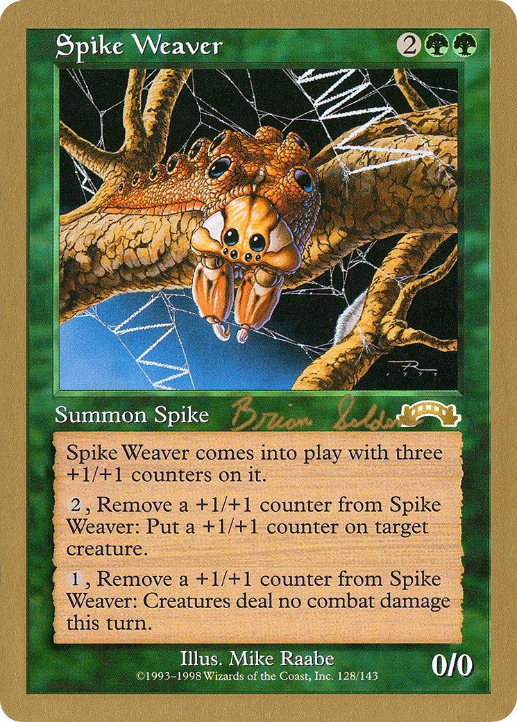 MTG: World Championship Decks: Spike Weaver (1998 Brian Seldon) 