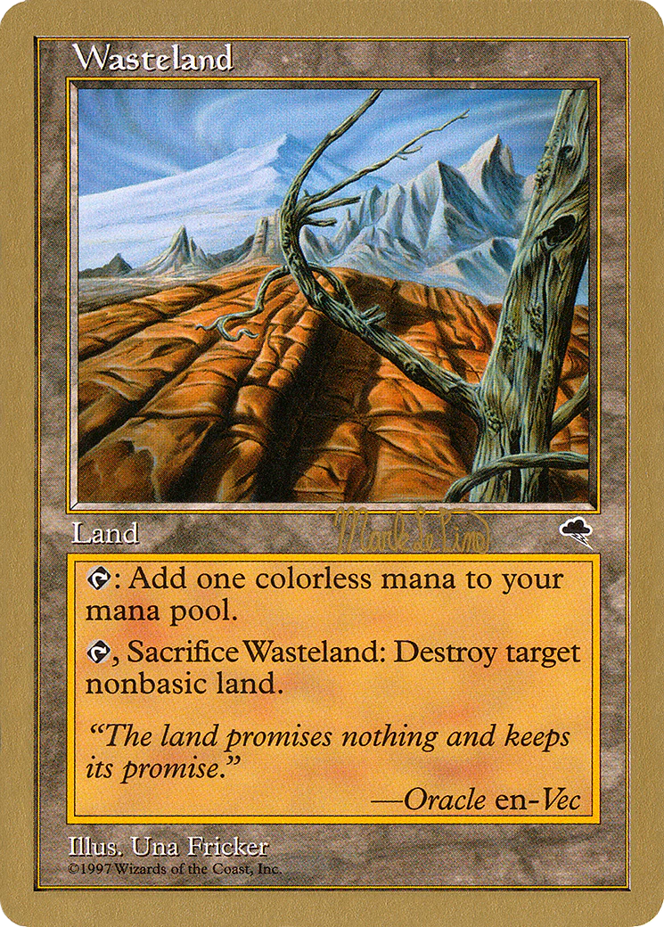 MTG: World Championship Decks: Wasteland (1999 Mark Le Pine) 