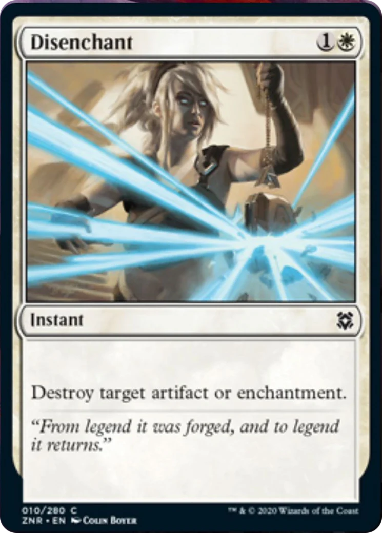 MTG: Zendikar Rising 010: Disenchant 