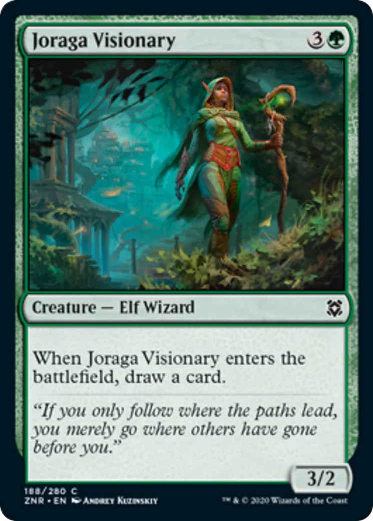 MTG: Zendikar Rising 188: Joraga Visionary 