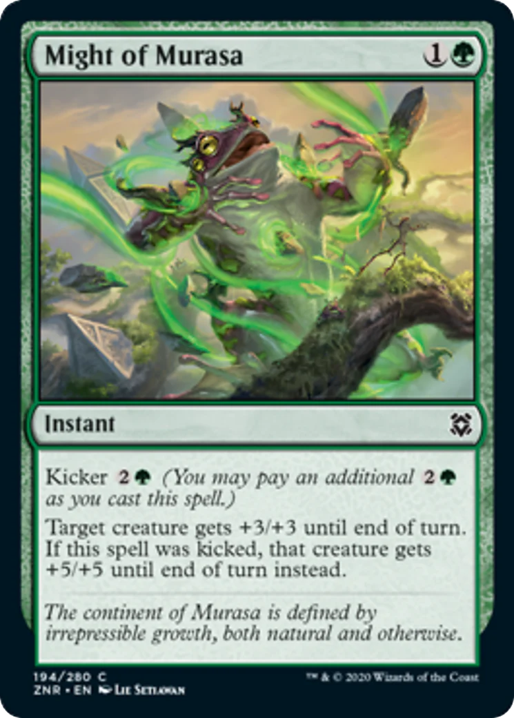 MTG: Zendikar Rising 194: Might of Murasa 