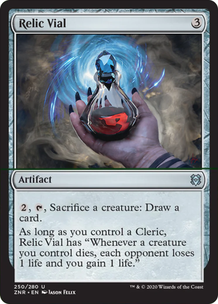 MTG: Zendikar Rising 250: Relic Vial 