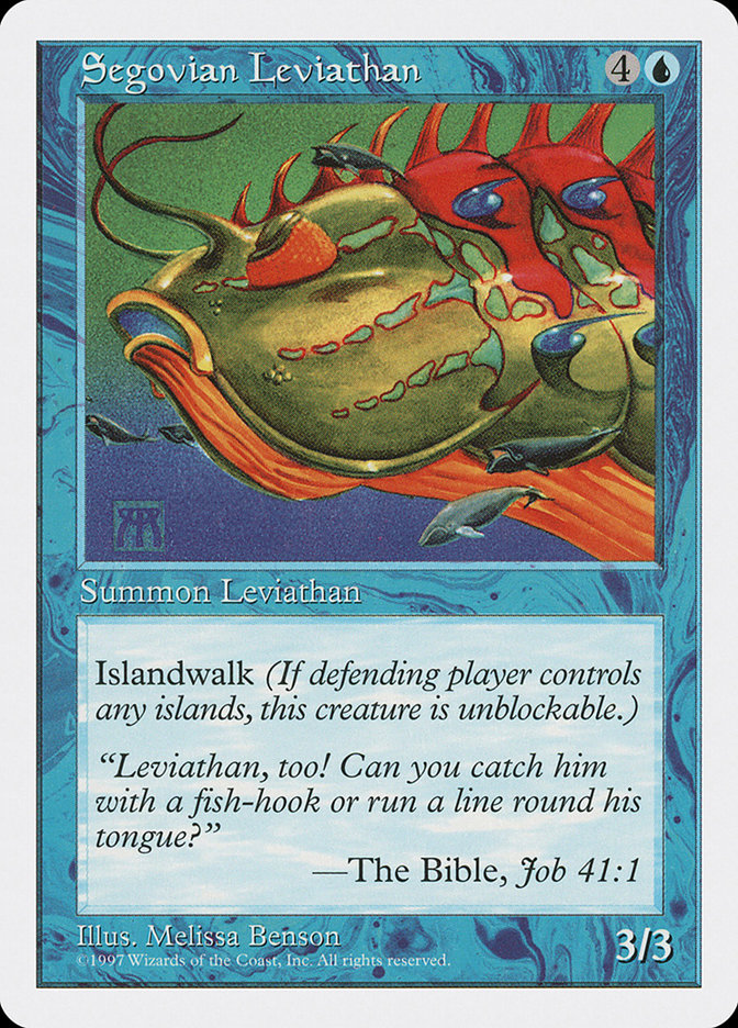 MTG: 5th Edition 122: Segovian Leviathan 