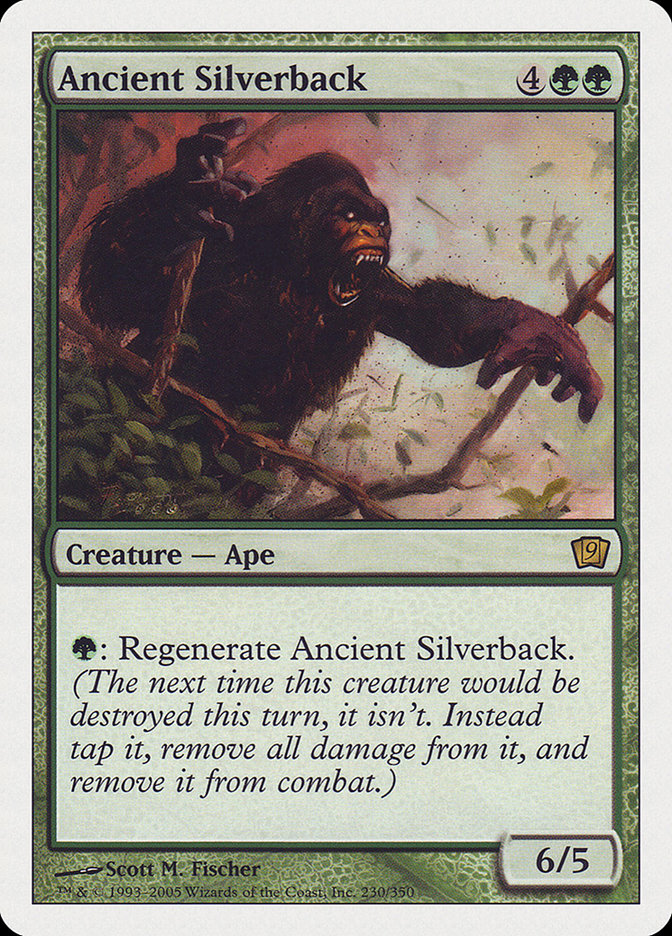 MTG: 9th Edition 230: Ancient Silverback 