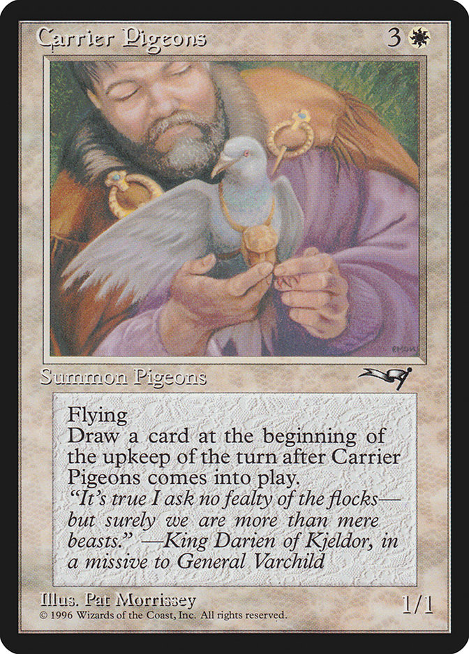 MTG: Alliances 001b: Carrier Pigeons 