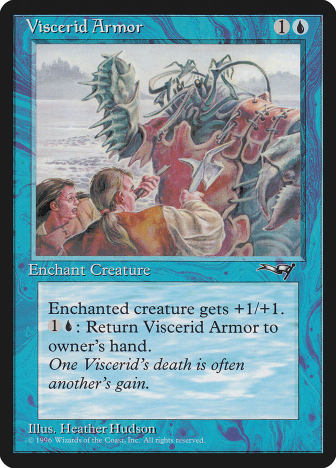 MTG: Alliances 041b: Viscerid Armor (Humans) 