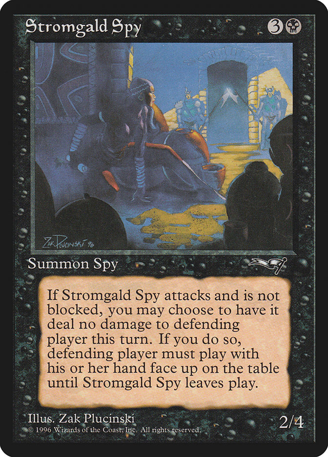 MTG: Alliances 062: Stromgald Spy 