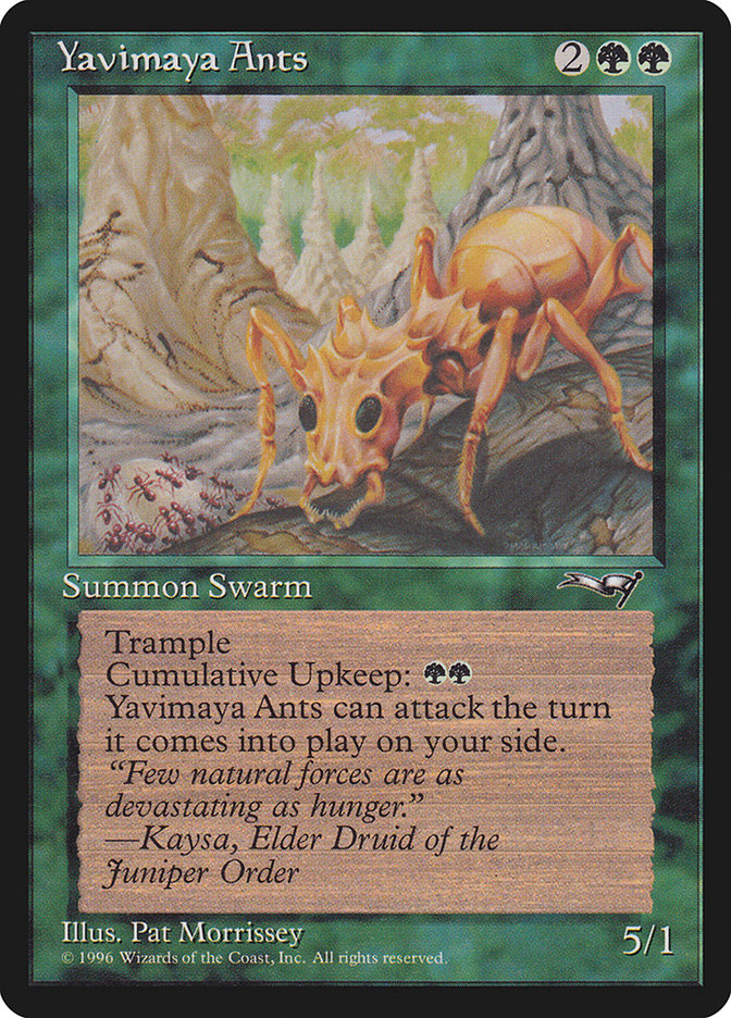 MTG: Alliances 105: Yavimaya Ants 