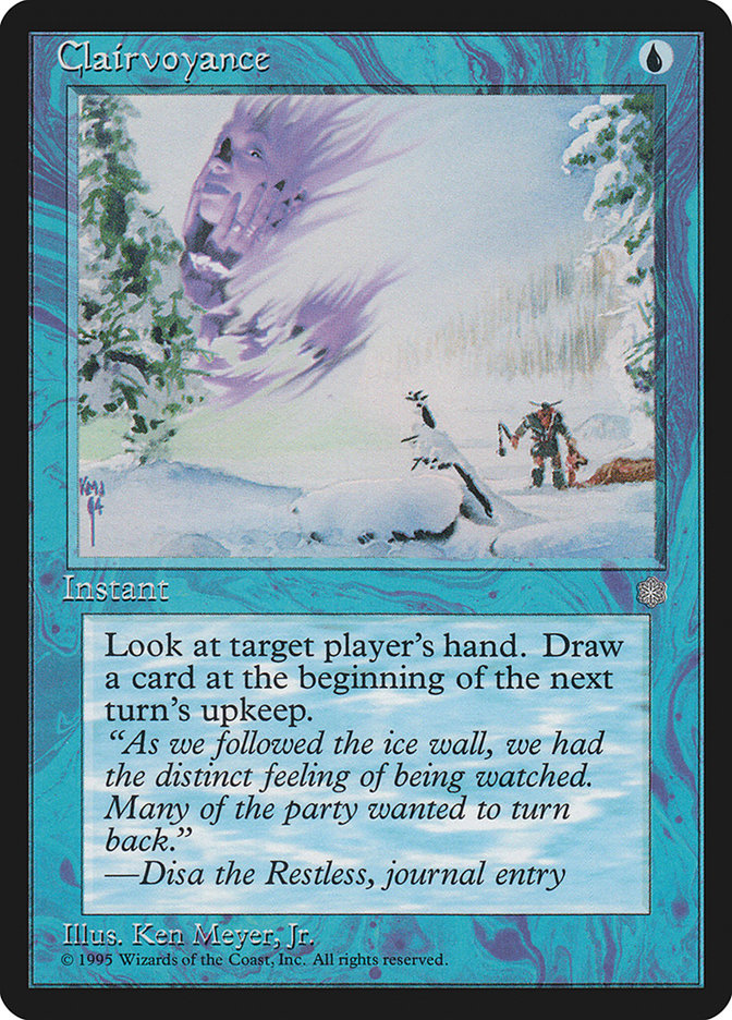 MTG: Ice Age 063: Clairvoyance 