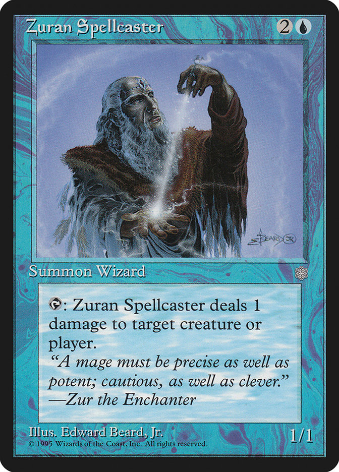 MTG: Ice Age 112: Zuran Spellcaster 