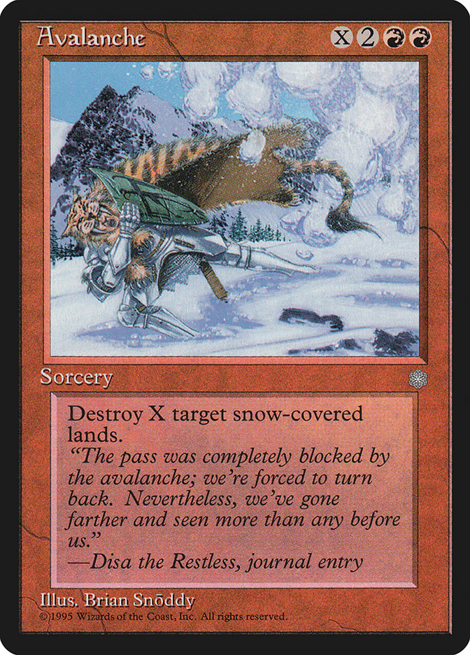 MTG: Ice Age 171: Avalanche 