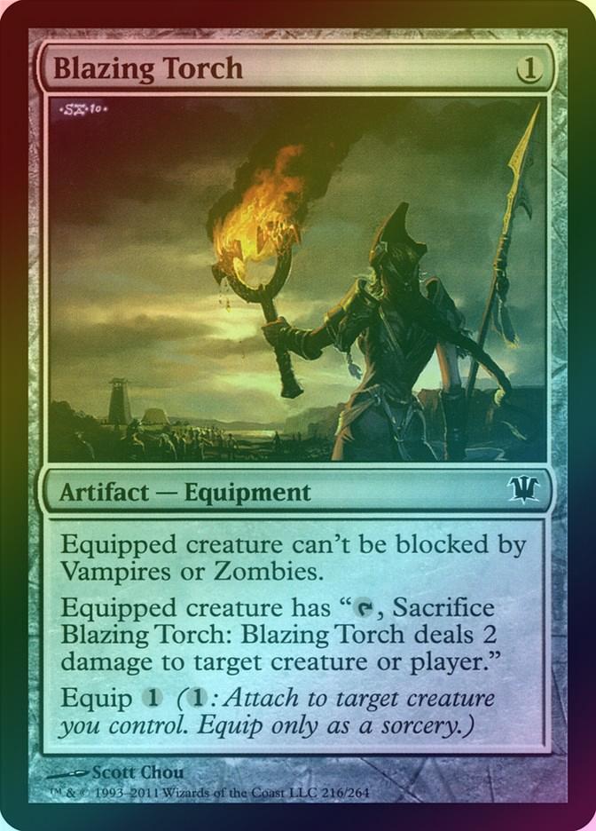 Magic: Innistrad 216: Blazing Torch (FOIL) 