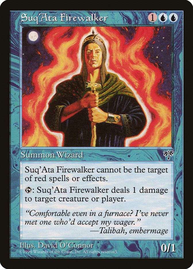 MTG: Mirage 094: SuqAta Firewalker 