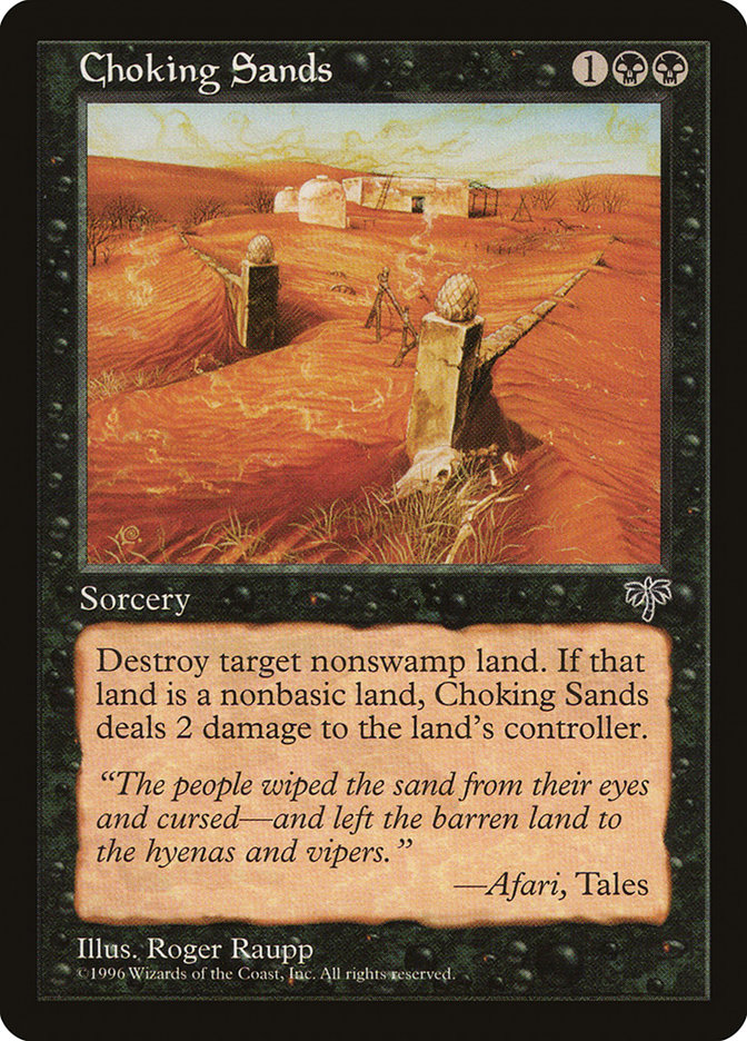 MTG: Mirage 113: Choking Sands 