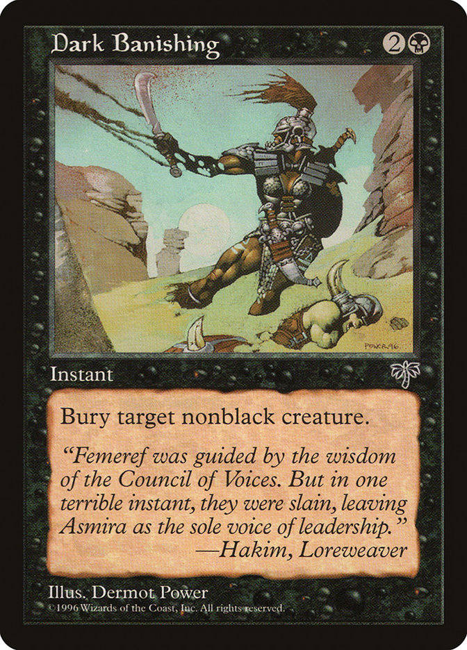 MTG: Mirage 115: Dark Banishing 