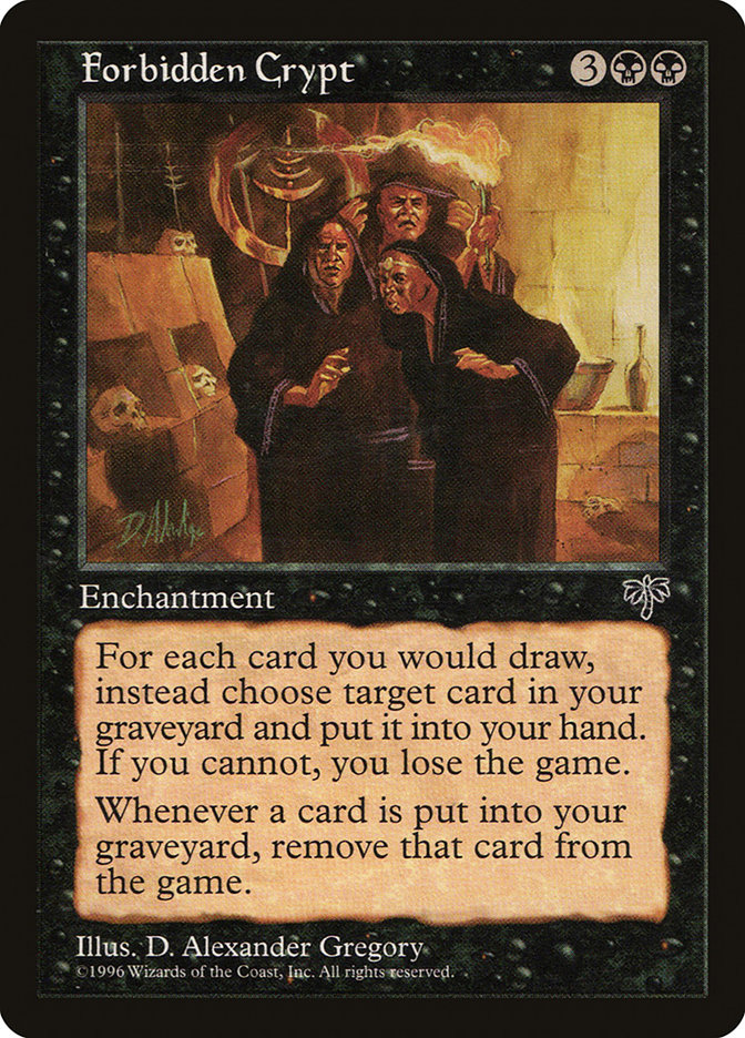 MTG: Mirage 124: Forbidden Crypt 