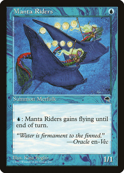 MTG: Tempest 074: Manta Riders 