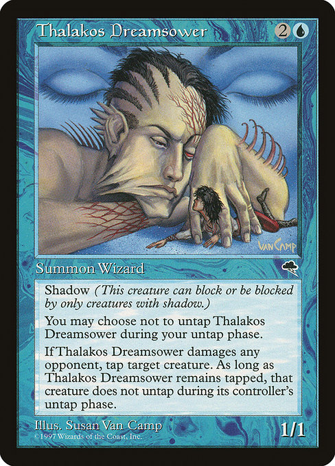 MTG: Tempest 092: Thalakos Dreamsower 