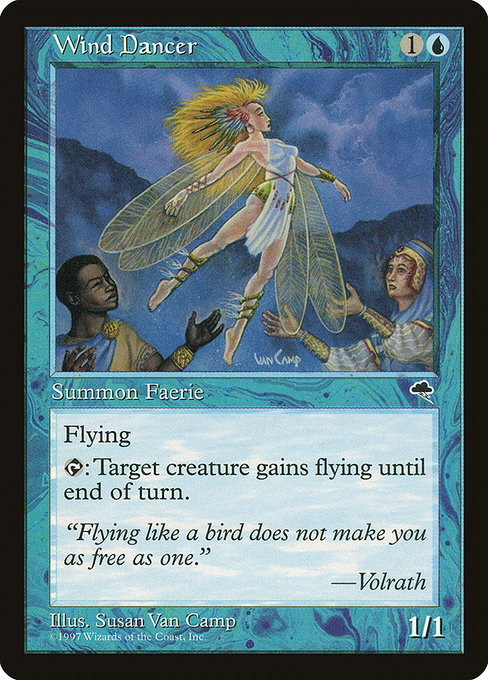 MTG: Tempest 104: Wind Dancer 