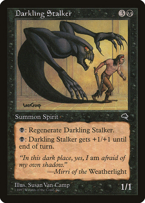 MTG: Tempest 119: Darkling Stalker 