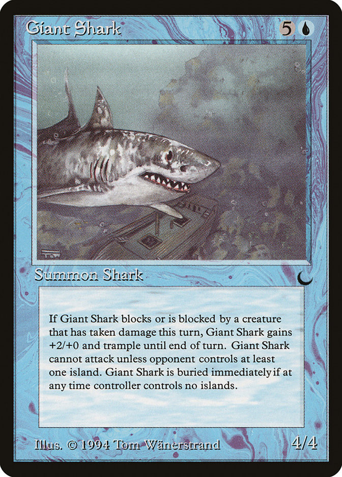 MTG: The Dark 029: Giant Shark 