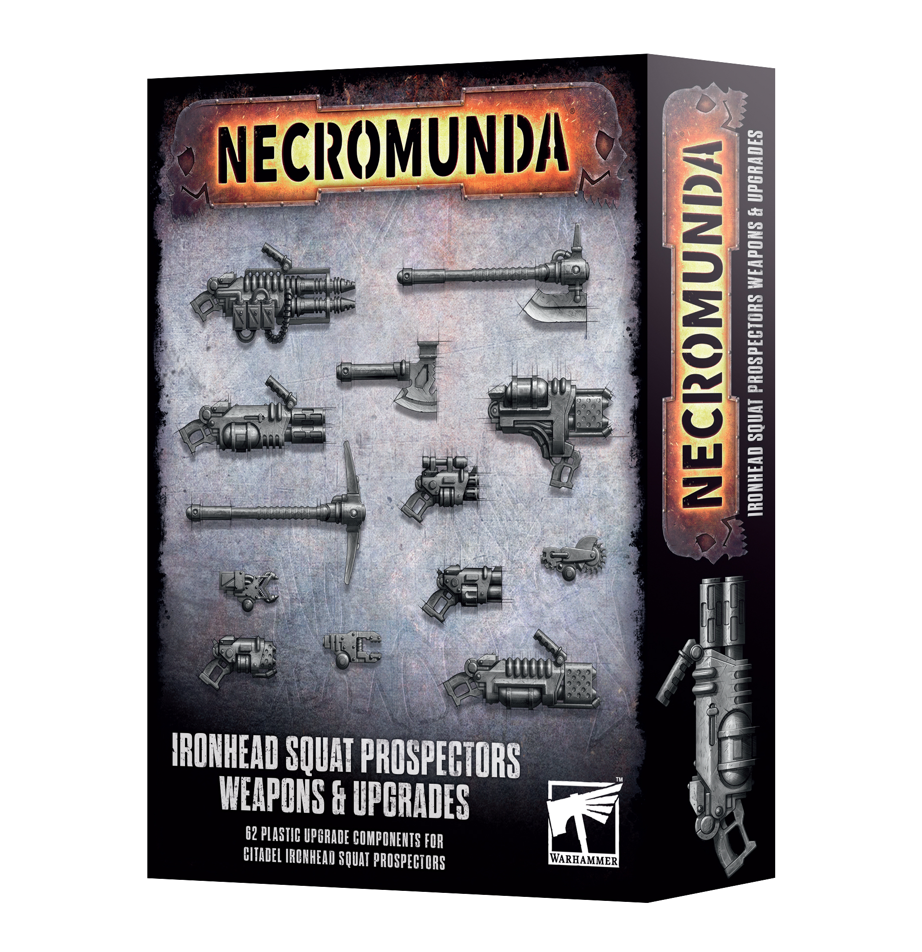 Necromunda: Ironhead Squat Prospectors: Weapons and Upgrades 