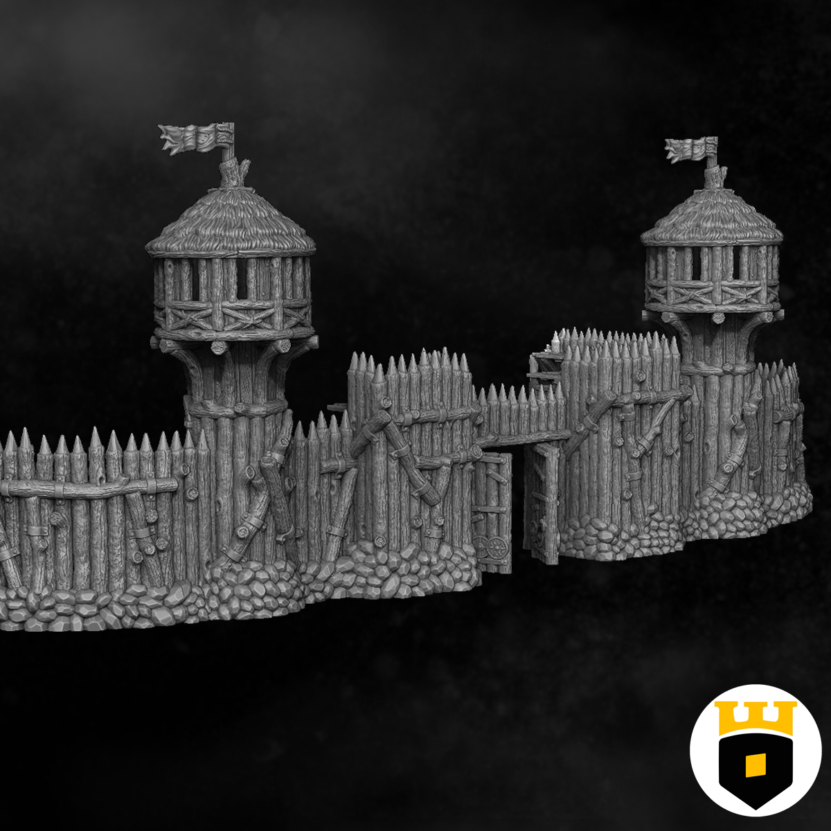 Northvakt: Palisade Wall Set 