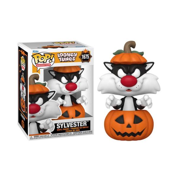 POP! Animation: Looney Tunes 1675: Halloween Sylvester w/Pumpkin 